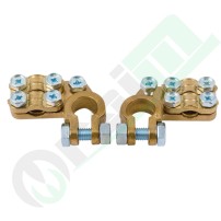Morsetto Batteria Negativo 36119 | Alfa Pesante, Doppia Piastrina