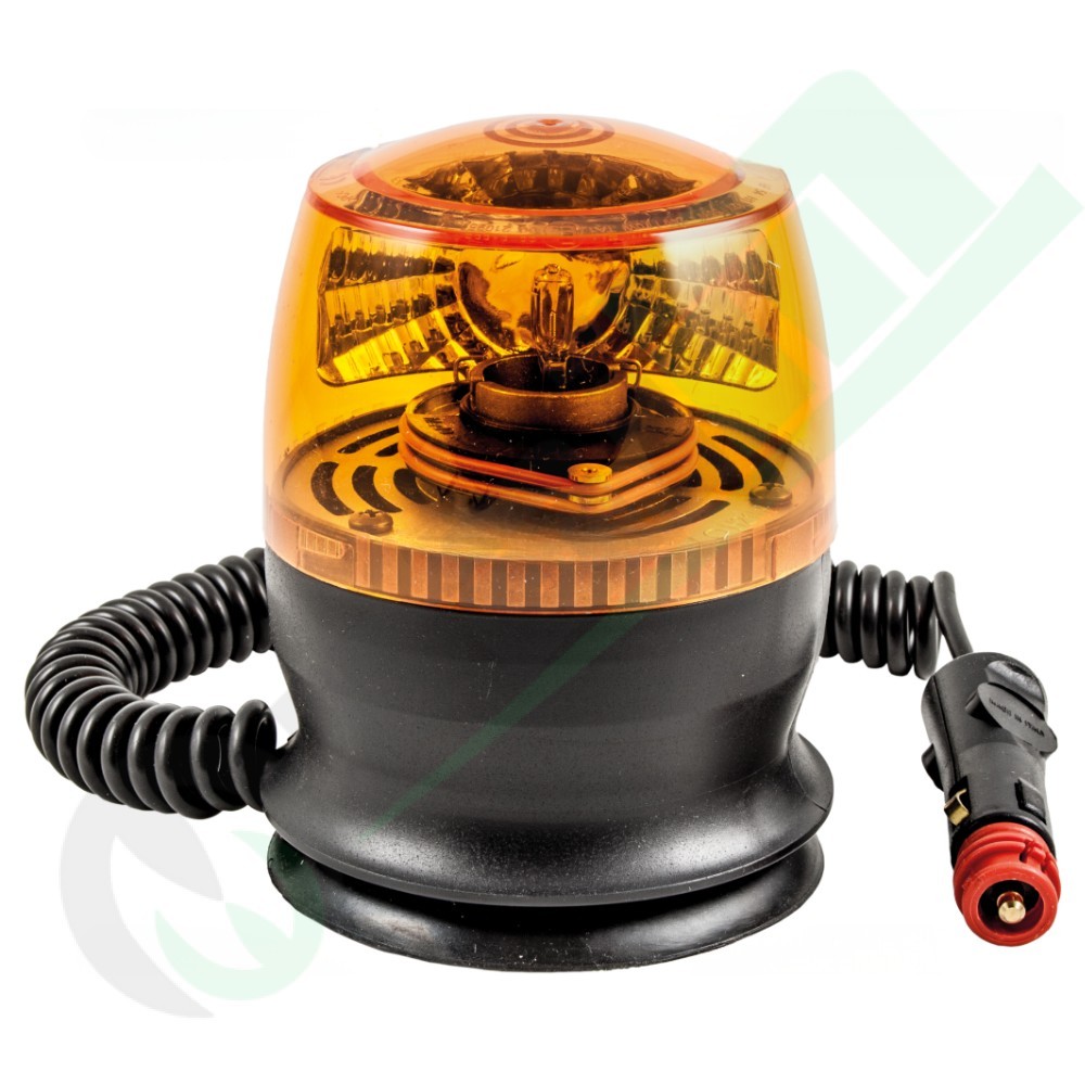 Girofaro H21W MINI-MAX 36647 | 12V | Base Magnetica/Ventosa