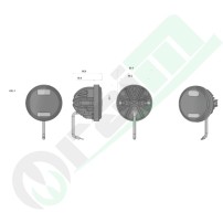 Proiettore Lavoro LED GRANIT 11261234 | 2392 lm | IP6K9K