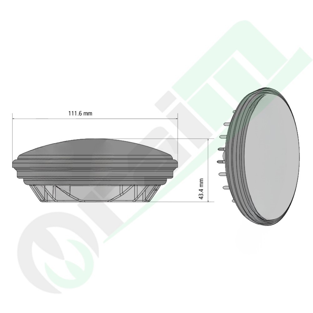 Proiettore Lavoro LED GRANIT 11019502 | 12/24V | 1559 lm | Incasso | Illuminazione Lunga