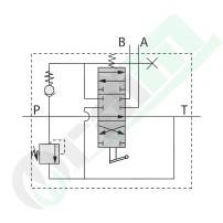 GRANIT Z50 Control Valve 87000920 | 1 DA | 40 l/min | 250 bar