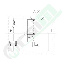 Distributore Z80 GRANIT 87001347 | 1 SE (EW) | 80 l/min