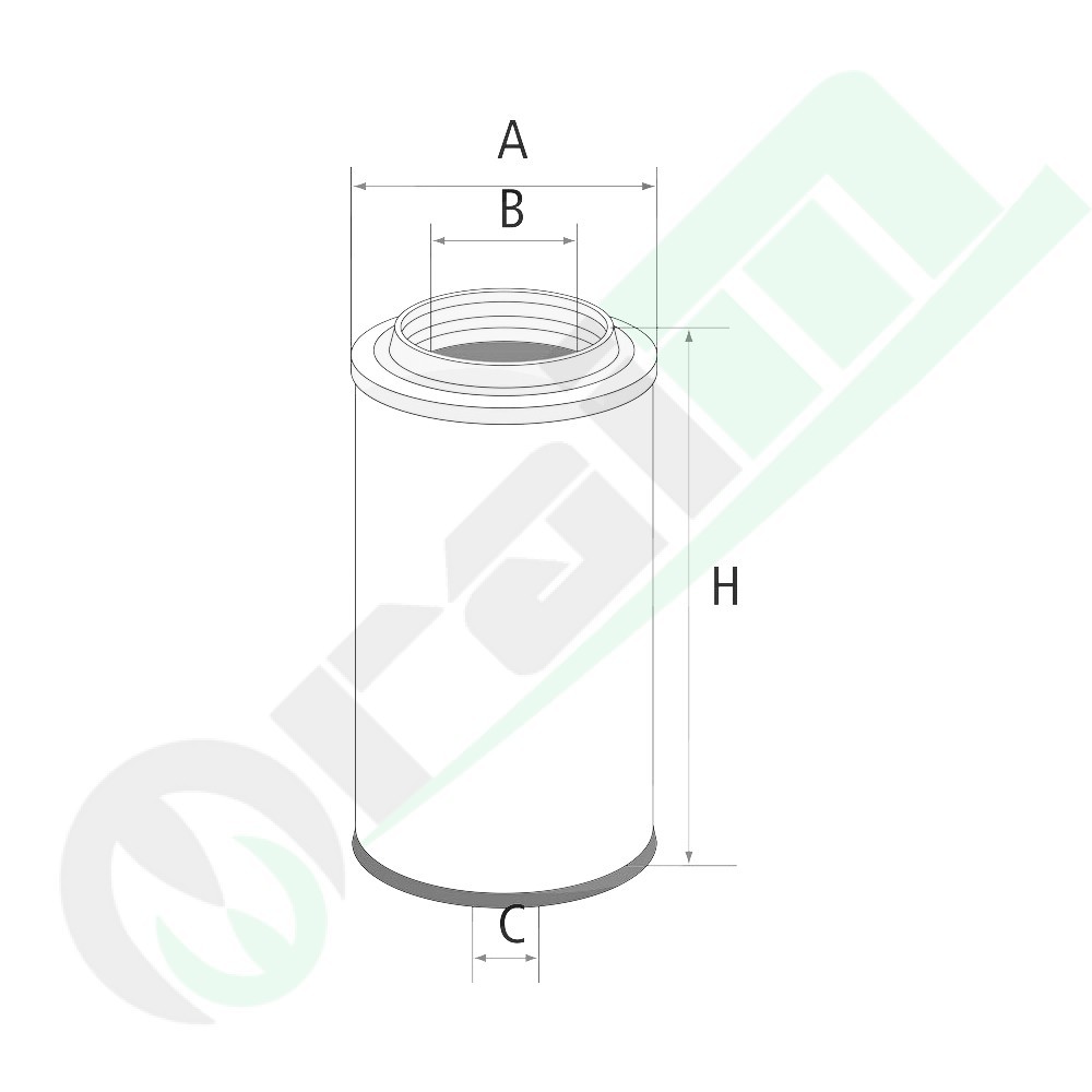 Filtro Aria Interno MANN C12116.2 | Secondario | Per FENDT SAME LAMBORGHINI