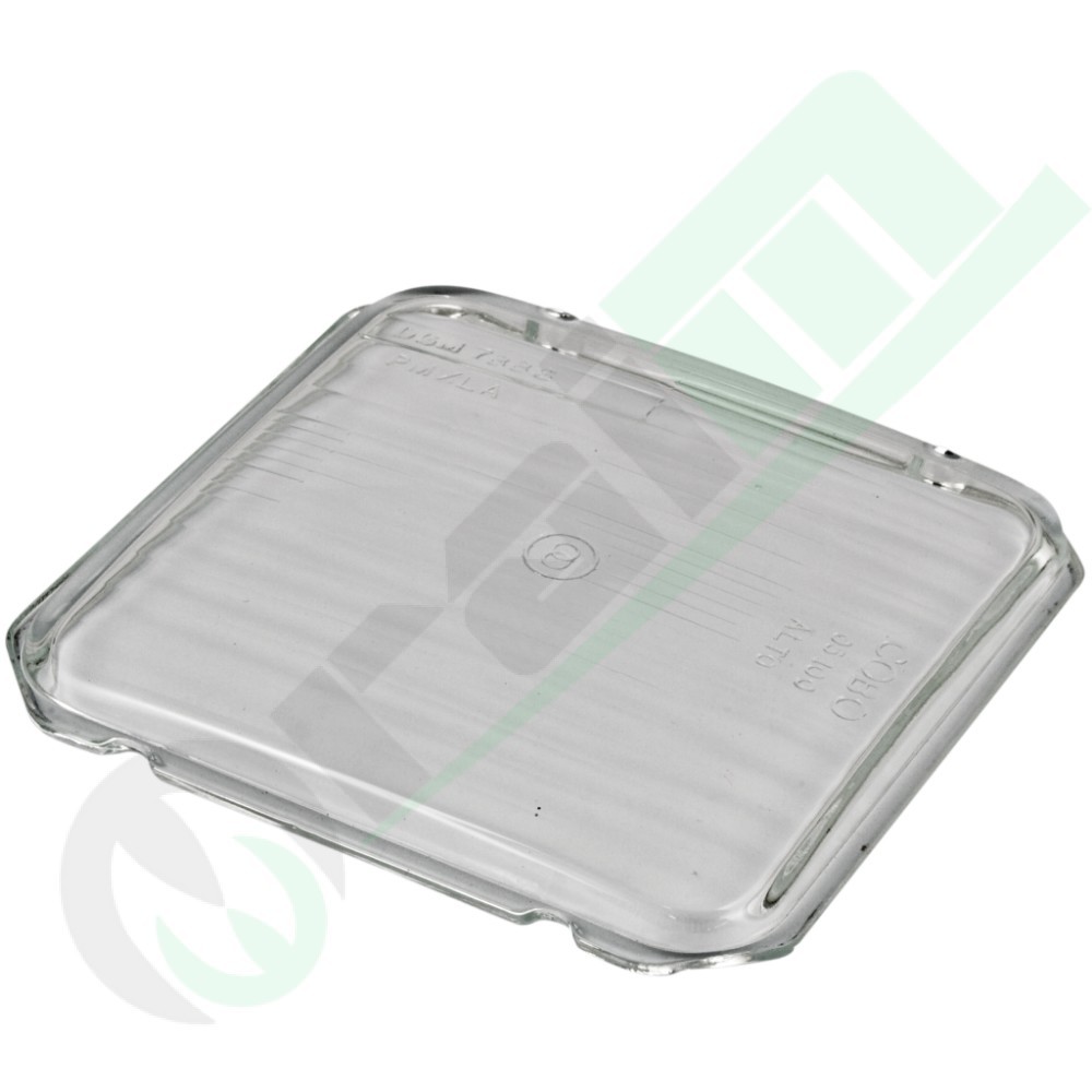 Square Asymmetric Headlamp Glass 36541 | Tractor Replacement | 3310313M1