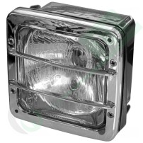 3-Light Square Headlamp 35018 | Spring Mount | Symmetric | 2.8029.600.0