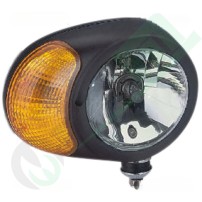 Faro SX Vetro Terso con Direzione | 36067