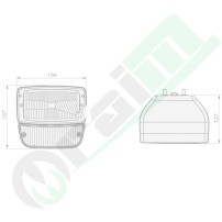 Left Headlight 4 Functions Homologated | 36433