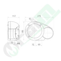 Faro SX HELLA Fendt 900 | OEM G930900020030