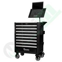 Carrello GRANIT DynamicPro | Supporto Laptop | Keyless Lock