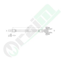 BLUELINE 11316637 PTO Shaft B8 Disc Clutch