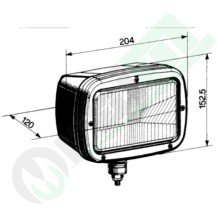 Fanale Anteriore con Snodo Codice 36068