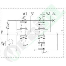 Distributore GRANIT Z50 2 Leve Doppio Effetto Flottante