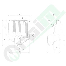 GRANIT New Michigan Sprayer Tank 500 l