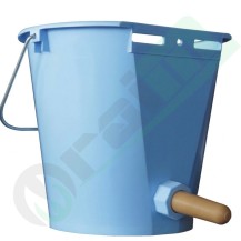 Horizont 56438120009600 Blue Calf Feeding Bucket 8L | Raim
