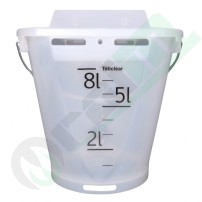 Transparent Calf Bucket Horizont 56438120009630 | Raim
