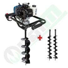 Scheppach EB2000 52cc Earth Auger with 3 Bits | Raim