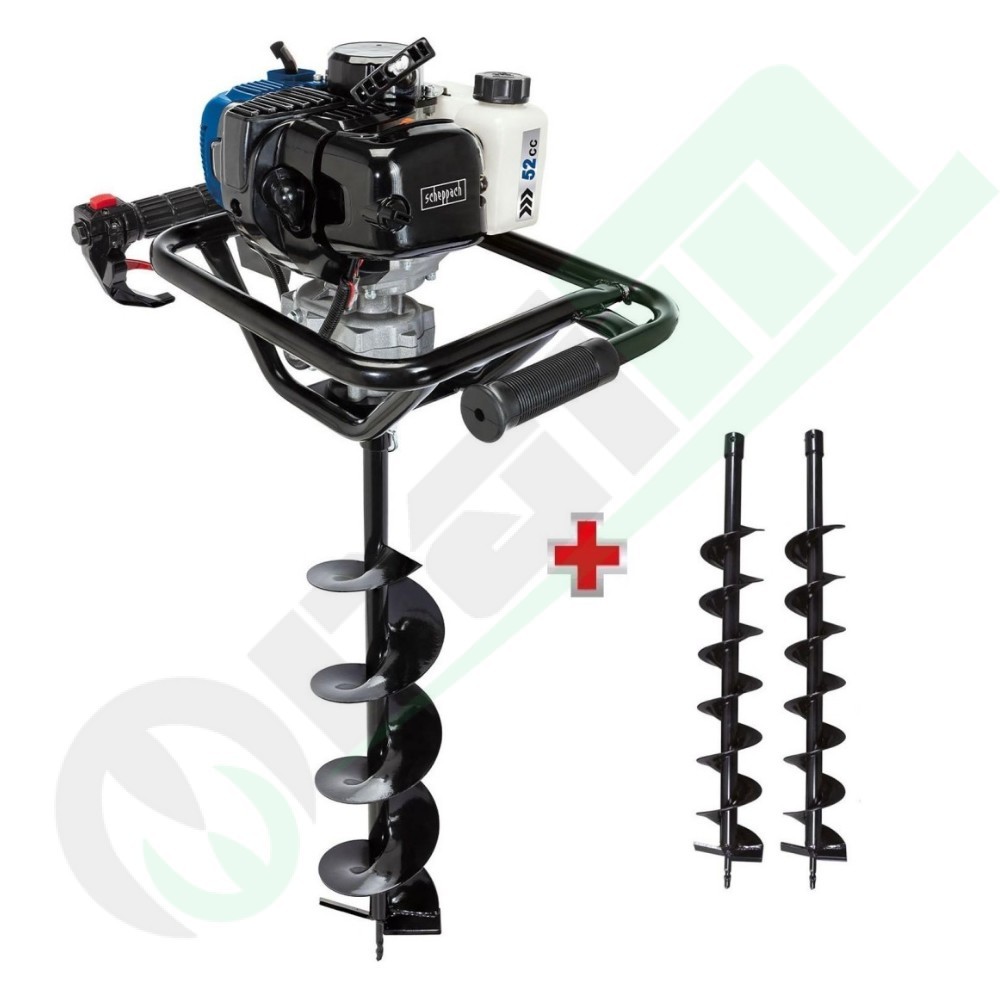 Mototrivella Scheppach EB2000 52cc con 3 Punte | Raim