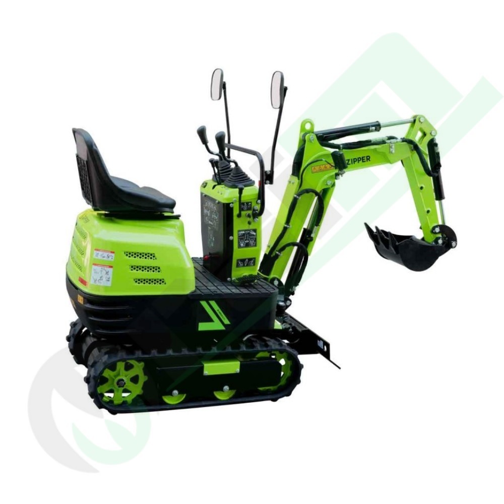 Zipper ZI-MBGS600 Compact 5q Mini Excavator with Accessories Included