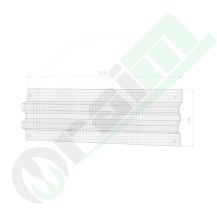 Griglia Inferiore Fiat 5175977 | 5119772 5132658 | Raim Store