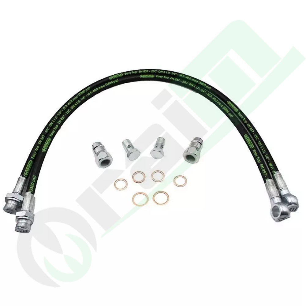 Kit Tubi Idraulici 900mm 1/2" - 1/2" Terzo Punto | Raim Store