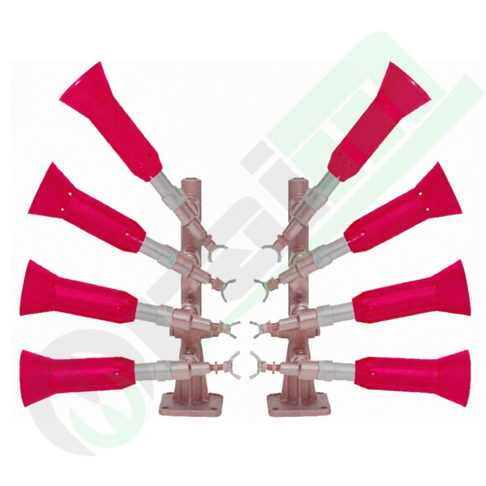 Stainless Steel Articulated Spray Column 4+4 26231 | Raim Store