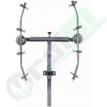 T-Frame Spraying Boom 4+4 Ceramic Nozzles 25422 | Raim Store