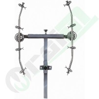 Barra Irrorante Telaio T 5+5 Getti Ceramica 25423 | Raim Store