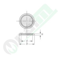 Guarnizione U-Seal 87000507 20,7x28x1,5 mm per M20 | Raim Store