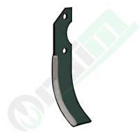 Left Curved Blade 45x5 Barbieri RLG3 Gazzella 56932 | Raim Store
