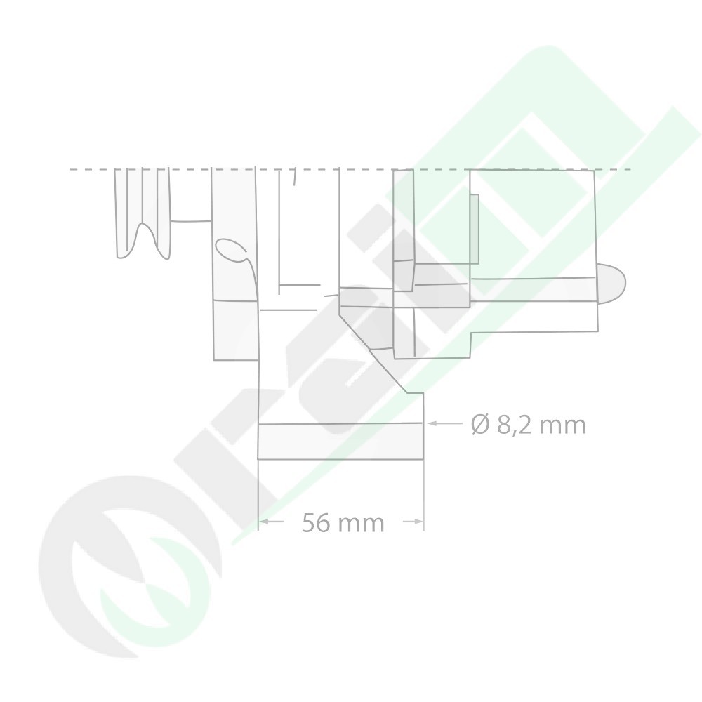 Mahle Alternator 14V 65A for Deutz-Fahr Case IH John Deere Antonio Carraro Ref. 379IA0499