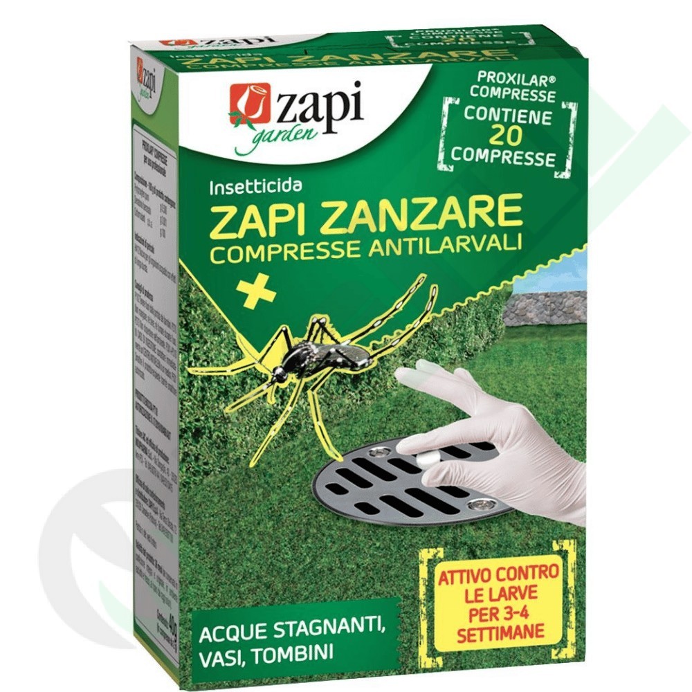 Pastiglie Antilarvali Zanzare Zapi 20 Pezzi Cod. 620004 | Raim Store