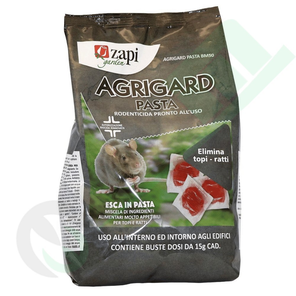 Agrigard Red Pasta Rodenticide Bait 1.53kg 620025 | Raim Store