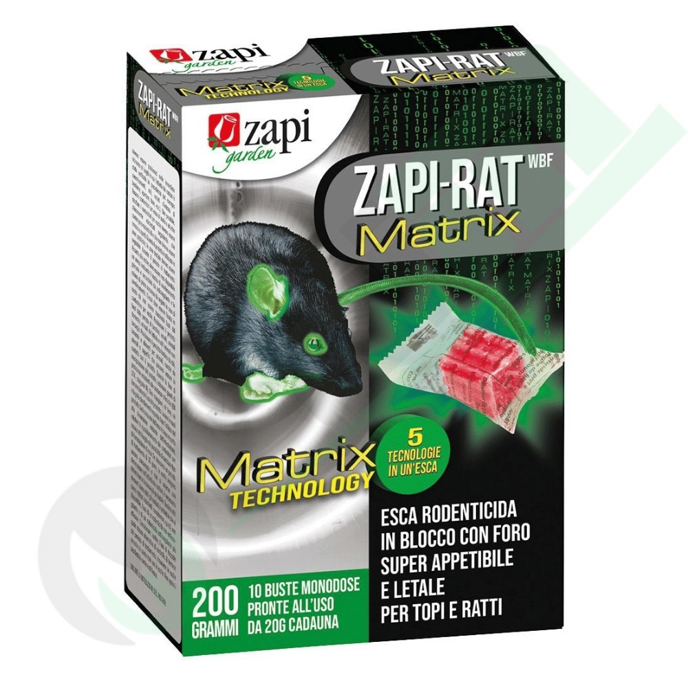 Esca Topi e Ratti Zapi-Rat Matrix Pasta 200g 620023 | Raim Store