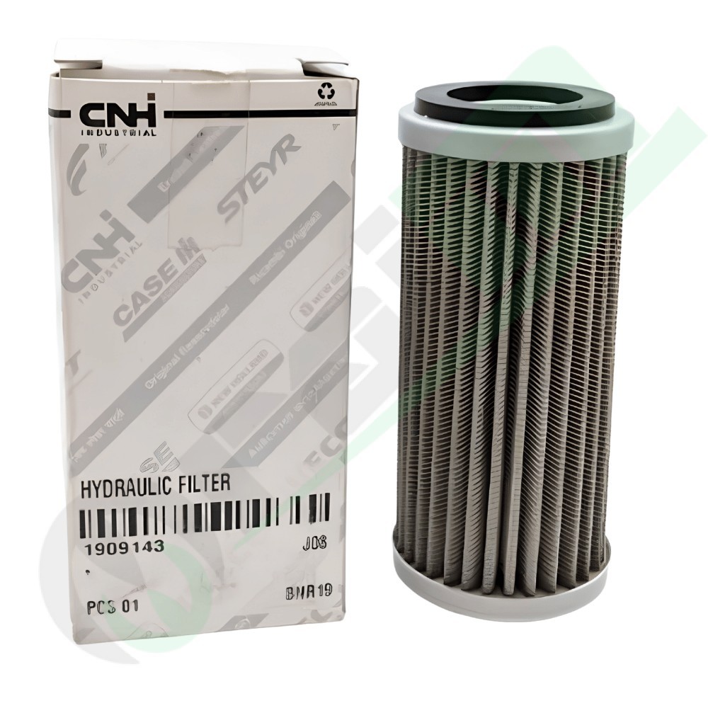 Filtro Olio Idraulico Originale CNH 1909143 per Trattori Fiat Ford New Holland