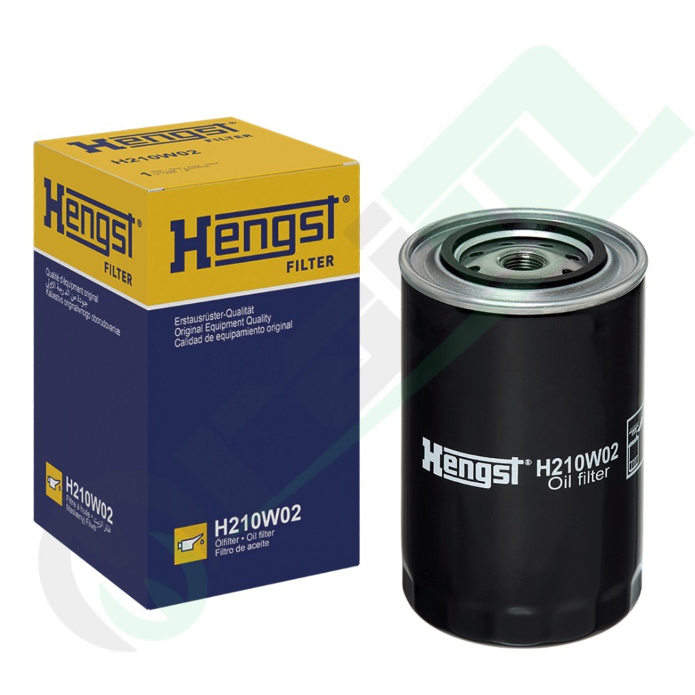 Filtro Olio Motore Hengst H210W02 per Trattori Fiat Iveco Same New Holland