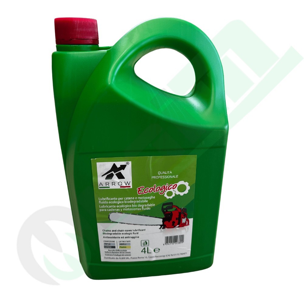 Olio catena motosega biodegradabile Arrow 46224 4 lt ecologico
