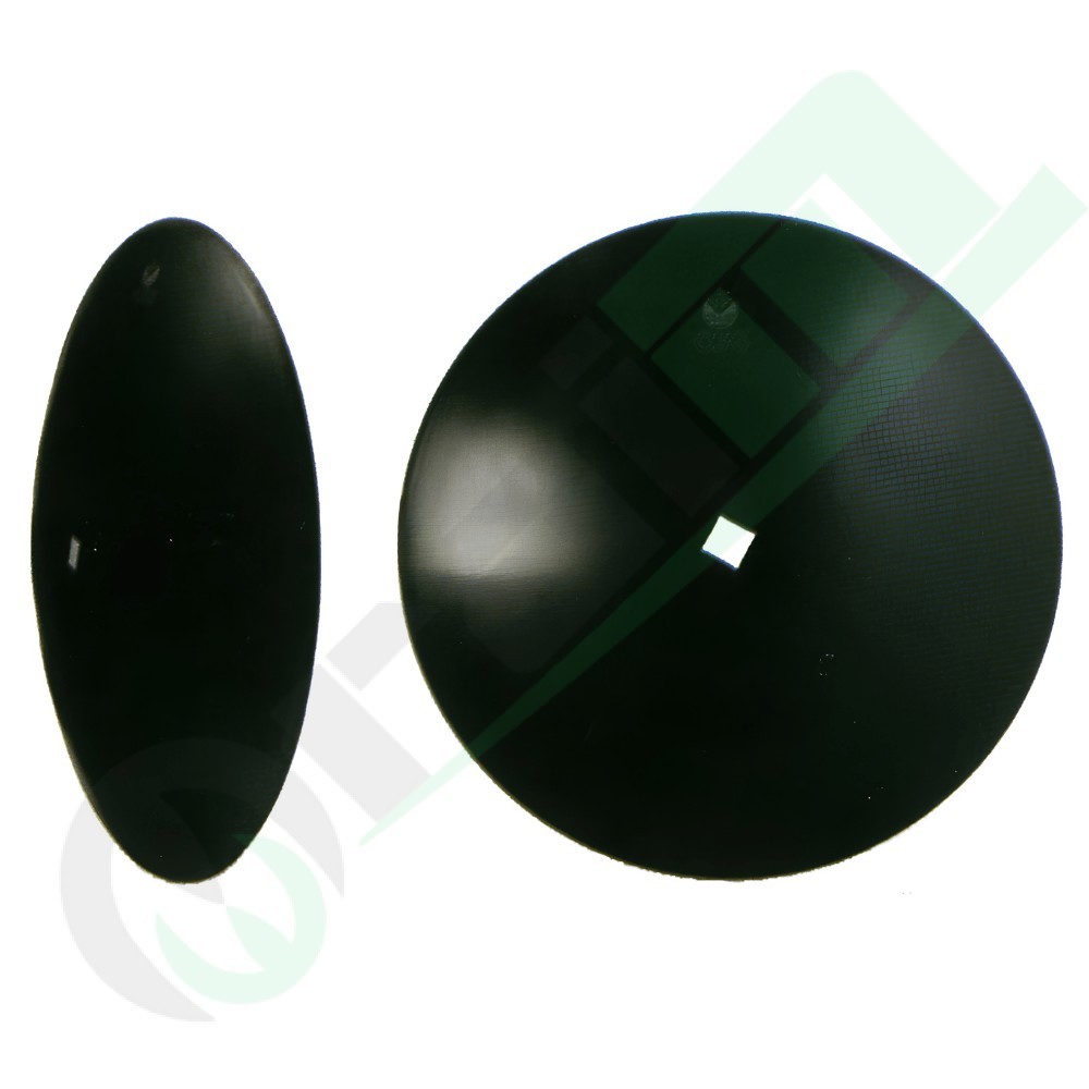 Disco frangizolle liscio 55886 diametro 410 mm foro quadro 26 mm boro