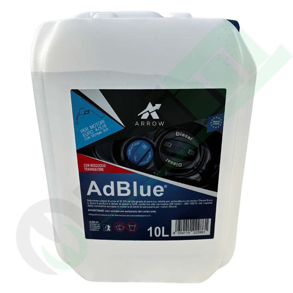 AdBlue ARROW 46631 tanica 10L con beccuccio motori SCR Euro 4 5 6