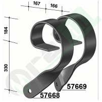 Molla per dischi 100x16 DX 57668 foro 28 mm | Raim Store