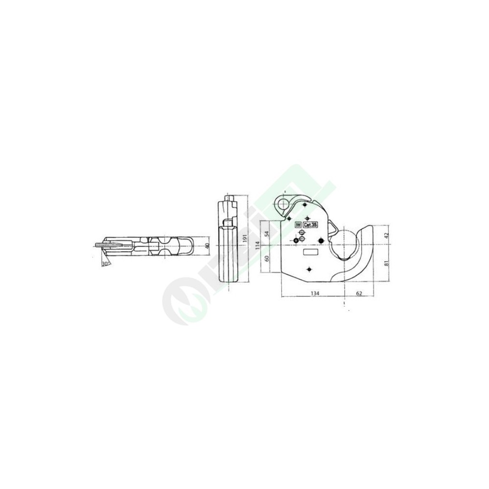 Gancio Automatico CAT. 3S