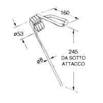 Dente ANTERIORE Chiuso Seminatrice MARZIA