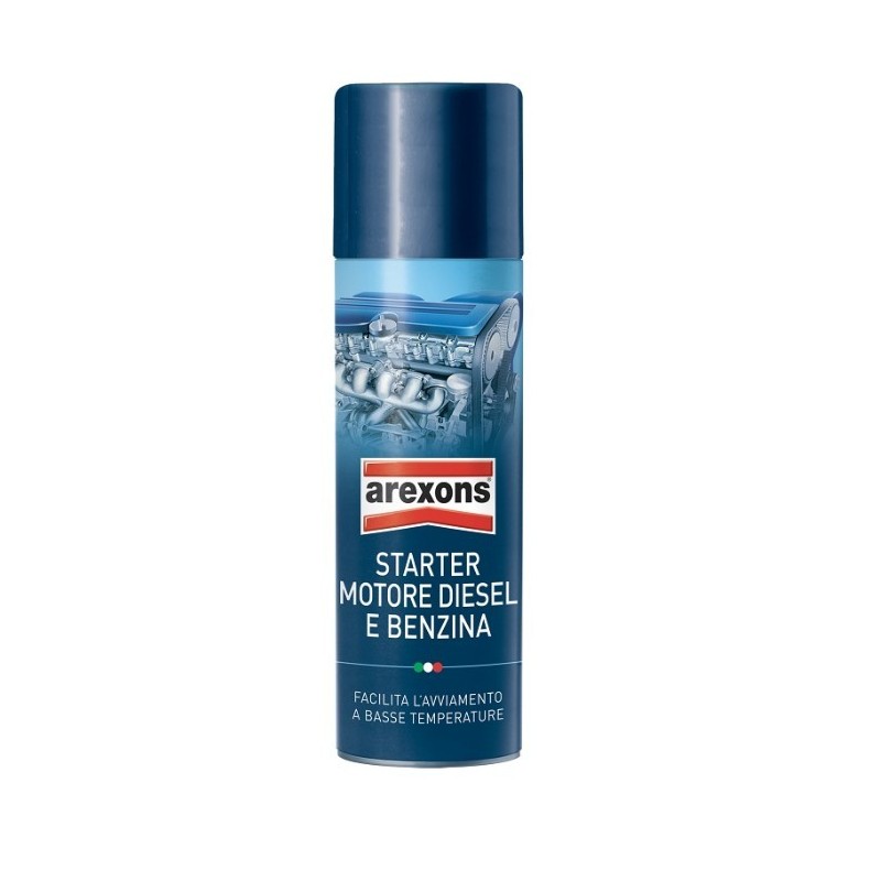 Spray Starter per Motore Diesel e Benzina 200ml Arexons