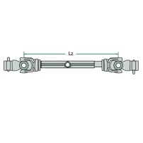 Albero Cardano Cat.5 L. 1210 mm | Blueline