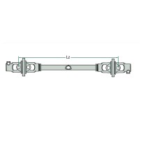 Albero Cardano Doppio Omocinetico Categoria 6 Lunghezza 860 mm | Blueline