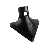 105x4 mm Lance Ploughshare for Vibrocultivators