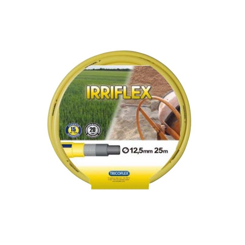 Flexible Irrigation Hose Internal Ø 12.5 mm 25mt Reel | Irriflex Flexible Irrigation Hose Internal Ø 12.5 mm 25mt Reel | Irriflex
