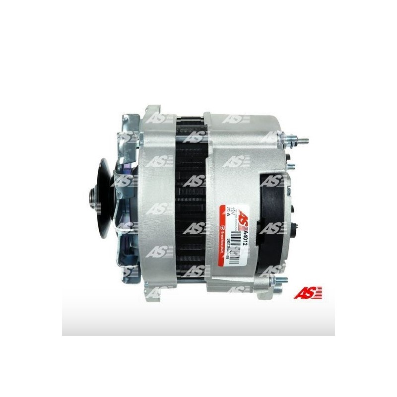 Alternatore ASPI 70ah 12v A4012 con puleggia a 1 gola