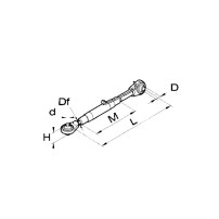 Spring Mechanical Third Point Arm for John Deere AL67290