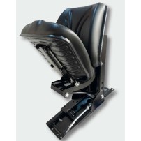 Sedile Reclinabile in PVC con molleggio Meccanico Oblicuo a piastra Lunga