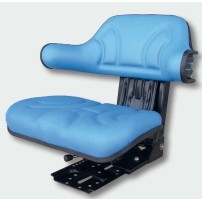 Sedile in PVC Blu Tipo FORD con molleggio Meccanico